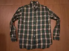 アメリカ古着屋★gap　チェック　ネル　シャツ☆ビンテージ　usa