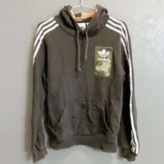 5189○ adidas Originals パーカー カモフラ柄 フード