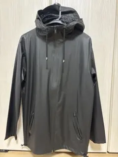 RAINS ブラック レインコート XS/S