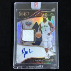 Zion Williamson Select /99 Auto Jersey