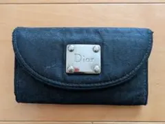 Christian Dior キーケース　黒色　※ジャンク品