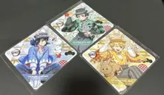 鬼滅の刃　AGF 卯年コースター　ufotable 炭治郎 善逸　伊之助