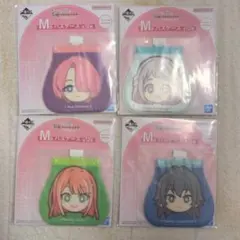 学マス 一番くじ M賞 パスケース 4点セット