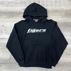 は*な様 古着 00年代 RUSSELL ラッセル プリントスウェットパーカー