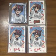 すにすて らお スクエア缶バッジ フォトカード セブンコラボ