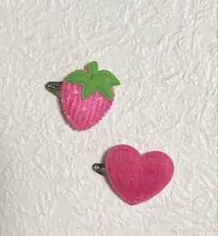 イーマリーちゃん用ピンクヘアピン２点セット