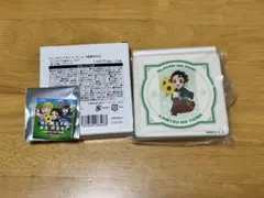 鬼滅の刃　ニジゲンノモリ　コースター&イベントオリジナル缶バッチ　シークレット