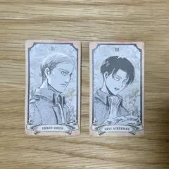 進撃の巨人　ミュージアム　入場特典　リヴァイ　エルヴィン　日田