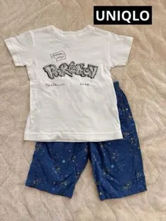 UNIQLOアニメ　ポケモンUTとピカチュウステテコセット 100cm