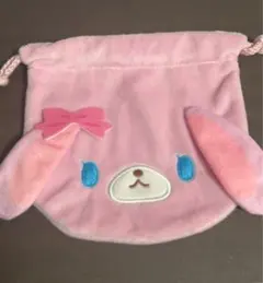 シュガーバニーズふわふわ巾着 ももうさ