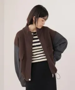 美品【BouJeloud】デニムコンビジャケット