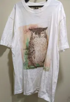 レコルド　フクロウTシャツ　サナトリウム