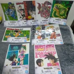 一番くじ ドラゴンボール I賞 クリアポスター 全10種 コンプリートセット