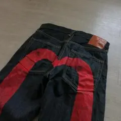 EVISU ビッグカモメ 32×35 大黒 レッド No.2 2001 - メルカリ