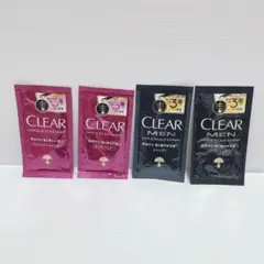 CLEAR クリア シャンプー コンディショナー サンプル 試供品 4包のサムネイル
