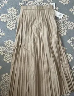 フェイクレザー ロングスカート