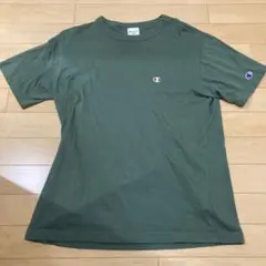 Champion オリーブグリーン Tシャツ Lサイズ