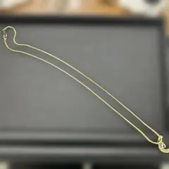 ゴールド ネックレス 三日月型チャーム