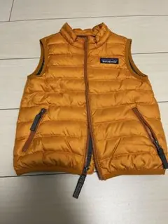 patagonia オレンジ ベスト 12-18M