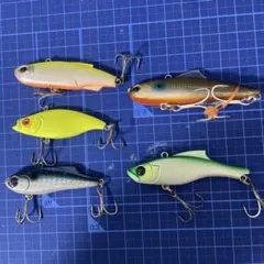 バイブレーションルアー 5個セット シーバス