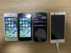 iPhone 5-2台, Android-2台セット