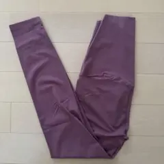 【新品】パープル ハイウエスト ヨガパンツ レギンス　日本サイズМ