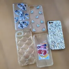 iPhoneSE デザインソフトケース
