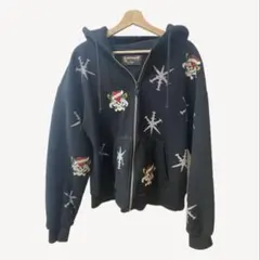 unknown london Ed hardyコラボ 希少 レア ジップパーカー 希少XL】Unknown London x Ed hardy ジップパーカー
