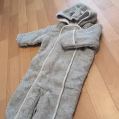 GAP！！　フリース フード付きアウター グレー