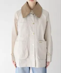 新品タグ付き！BARBOUR/バブアー hutton showerproofのサムネイル