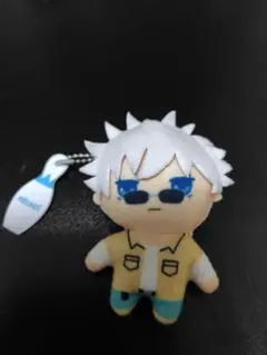 五条　悟　ラウンドワン ぬいぐるみマスコット キーホルダー