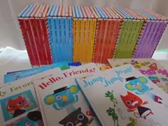 VHS 知育ビデオ 二ヵ国語版 コロちゃんとおべんきょう 全4巻 中古