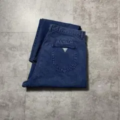 現行・美品✨プラダ デニムパンツ 三角ロゴ 洗える 薄ブルー RFIDタグ