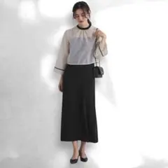 美品 Green label relaxingセットアップ ワンピース 春夏