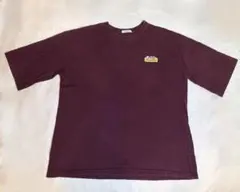 Unfair PREJUDICED 半袖Tシャツ ボルドー 厚手　ユニセックス