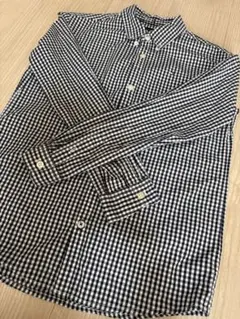 TOMMY HILFIGER オックスフォードギンガムロングスリーブシャツ