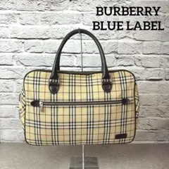 BURBERRY BLUE LABEL ノバチェック ビジネスバッグ A4対応
