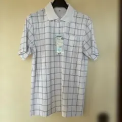 新品　CLOSSHI FIBER DRY ポロシャツ チェック柄のサムネイル