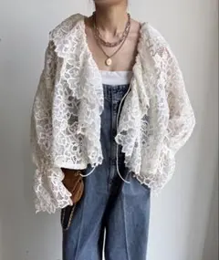 DouDou レースボレロカーディガンのサムネイル