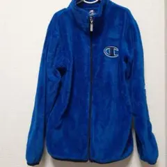 Champion フリースジャケット 150サイズ 青