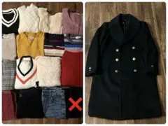 限定お値下げ！レディース　秋冬　まとめ売り！　ZARAコート、ニット他　計16点