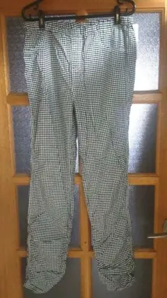 ベルメゾン ギンガムチェックパンツ LL 新品未使用タグ付き