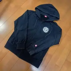 エレメント　パーカー　スケボー　黒　M