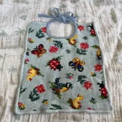 FEILER 花と動物刺繍 スタイ