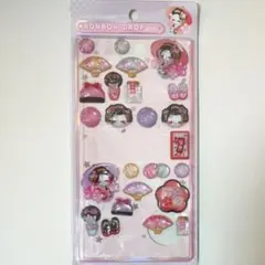 舞妓さん　ボンボンドロップシール　おすそわけ