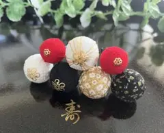 ちりめん和玉髪飾り 和玉かんざし 着物髪飾り 七五三 成人式 祭り 和装髪飾り