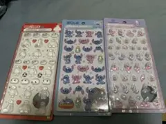 ディズニー　ボンボンドロップシール　正規品　3種セット　通常サイズ