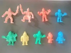 キン肉マン 消しゴム キン消し 当時物 　9点まとめ売り