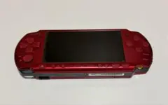 【ジャンク品】 PSP本体　赤　バッテリーなし