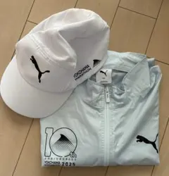 2025横浜マラソン　ボランティアウェア、キャップPuma